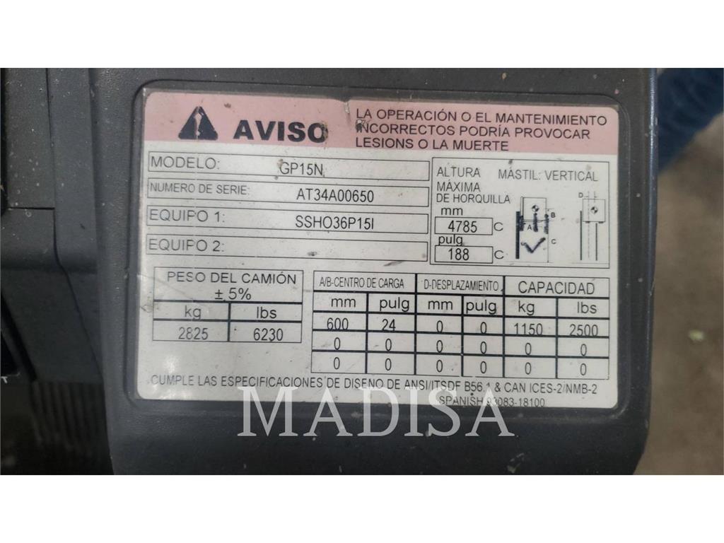 CAT GP15N5-LE Gaasitõstukid