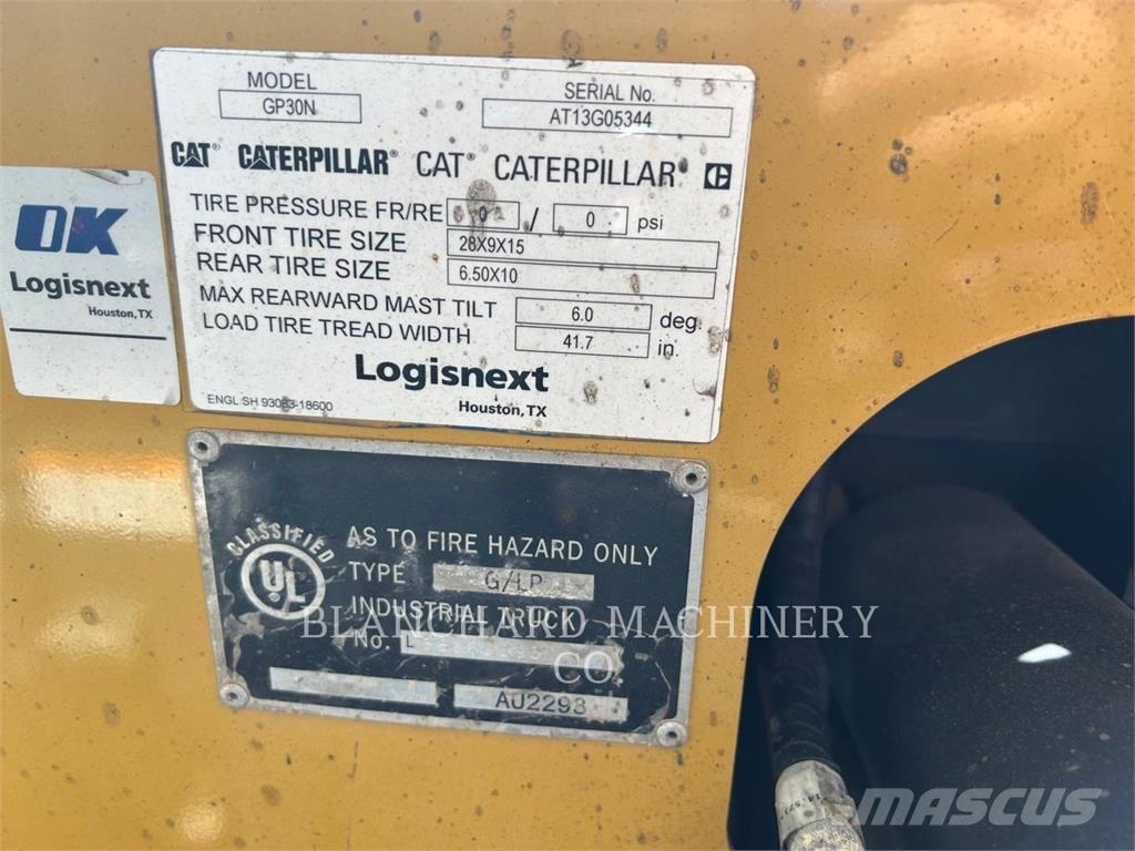 CAT GP30N Kahveltõstukid - muud