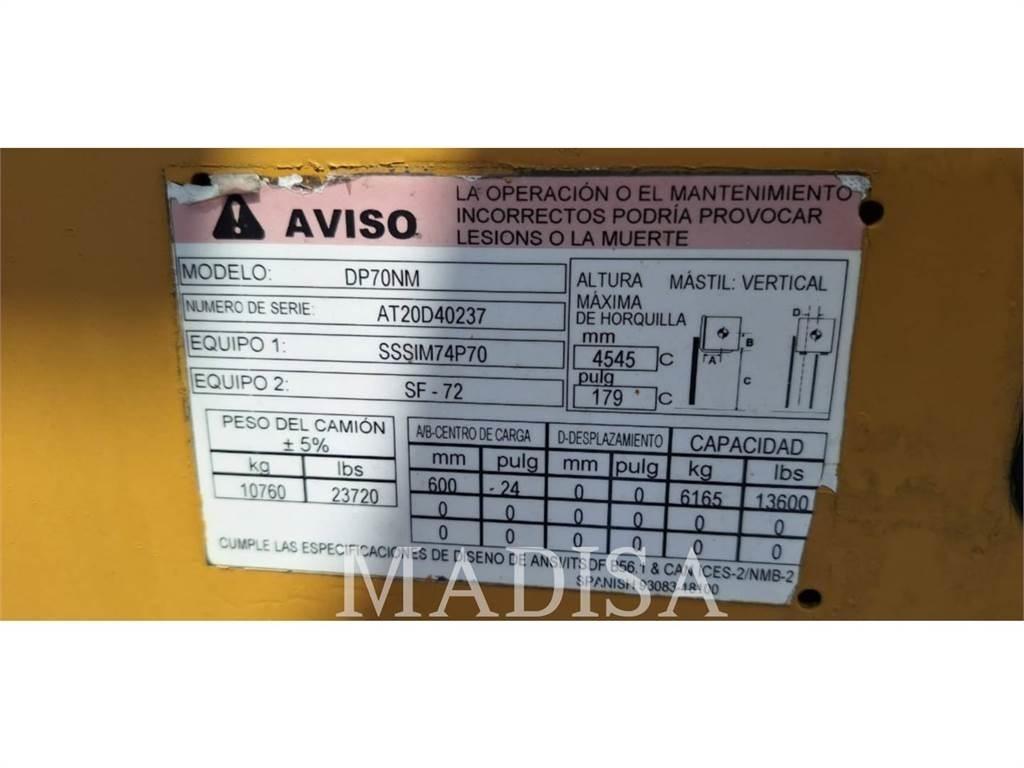CAT LIFT TRUCKS DP70NM Kahveltõstukid - muud