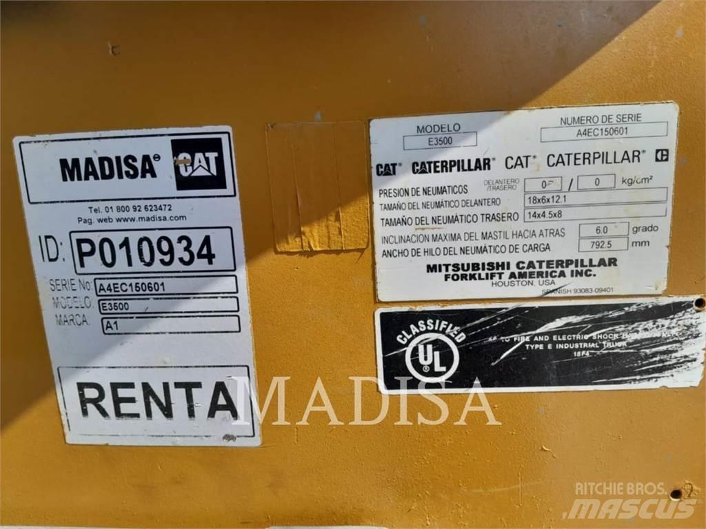 CAT LIFT TRUCKS E3500 Kahveltõstukid - muud