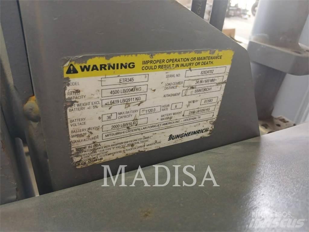 CAT LIFT TRUCKS ETR345A Kahveltõstukid - muud