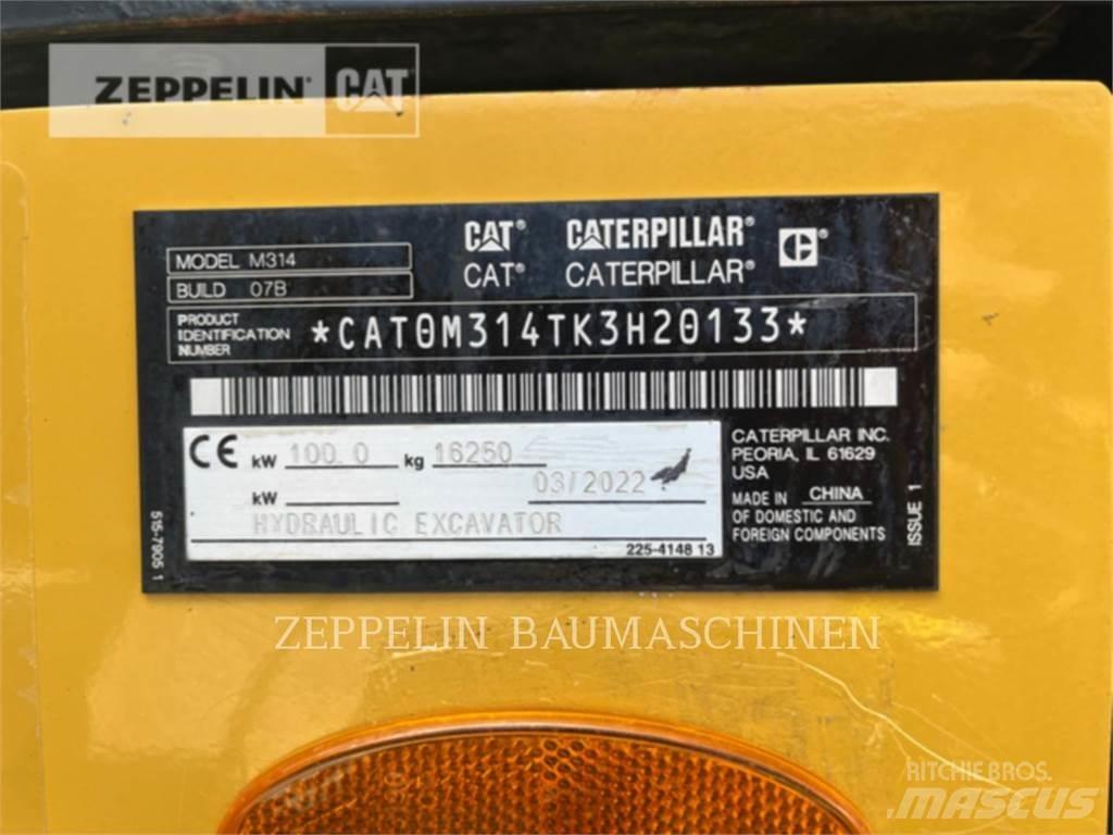 CAT M314-07A Ratasekskavaatorid