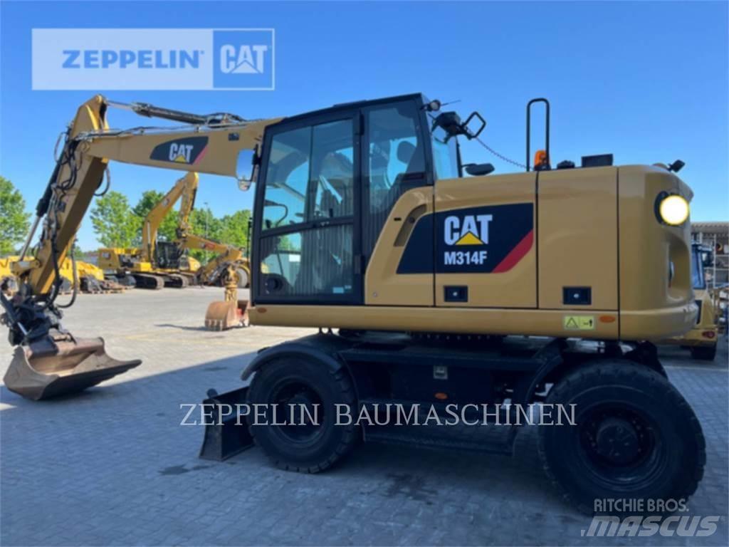 CAT M314F Ratasekskavaatorid