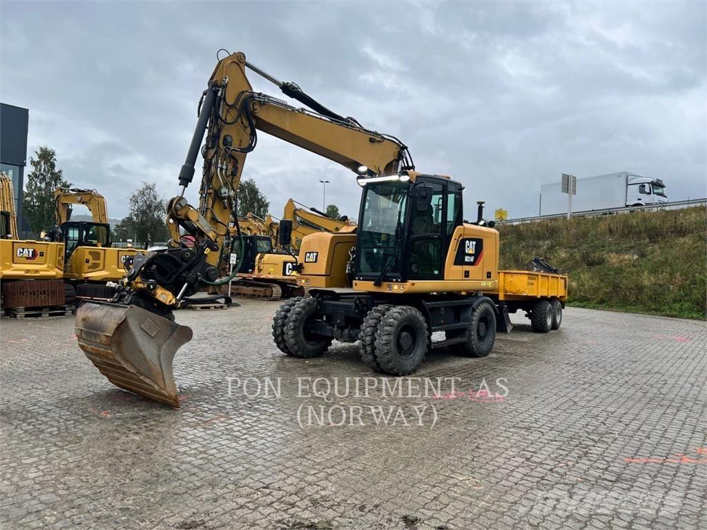 CAT M314F Ratasekskavaatorid