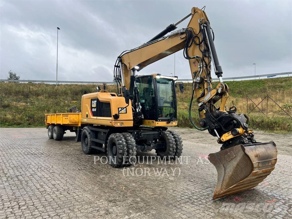CAT M314F Ratasekskavaatorid