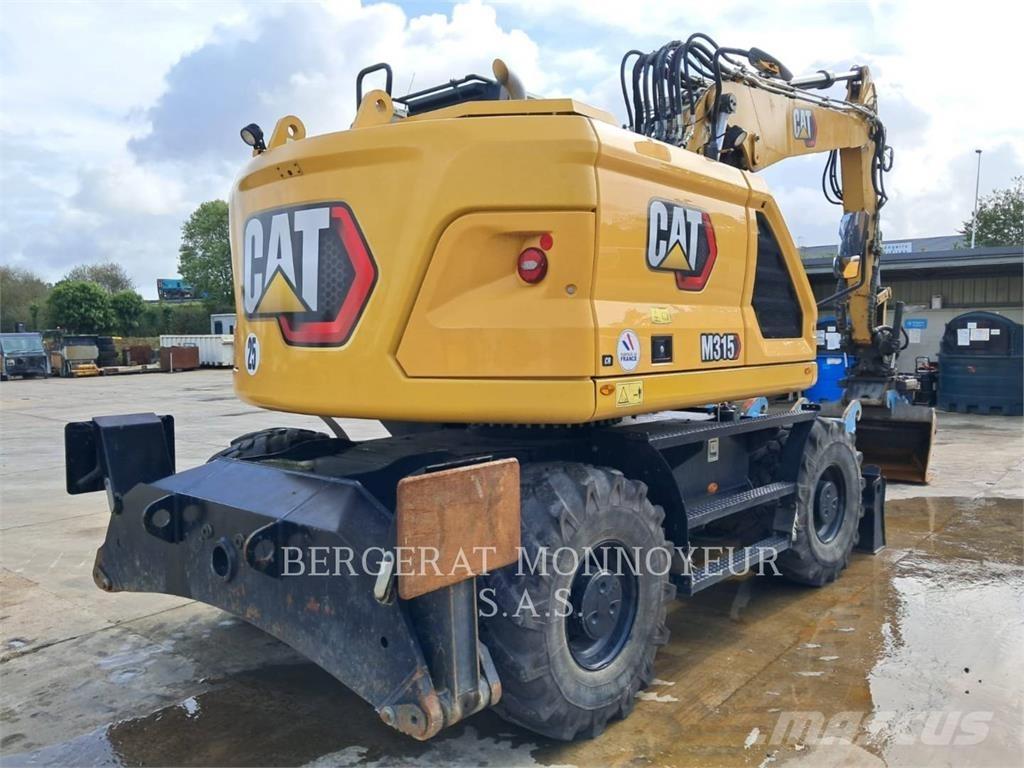 CAT M315 Ratasekskavaatorid