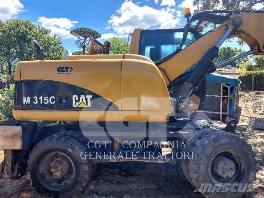 CAT M315C Ratasekskavaatorid