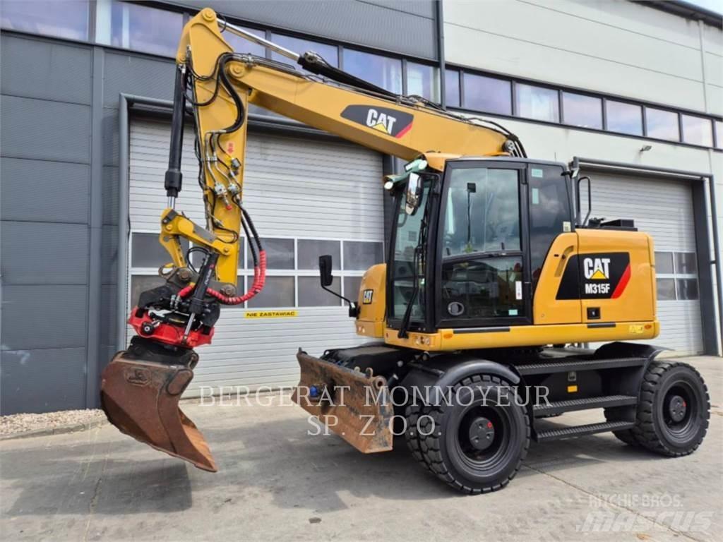 CAT M315F Ratasekskavaatorid