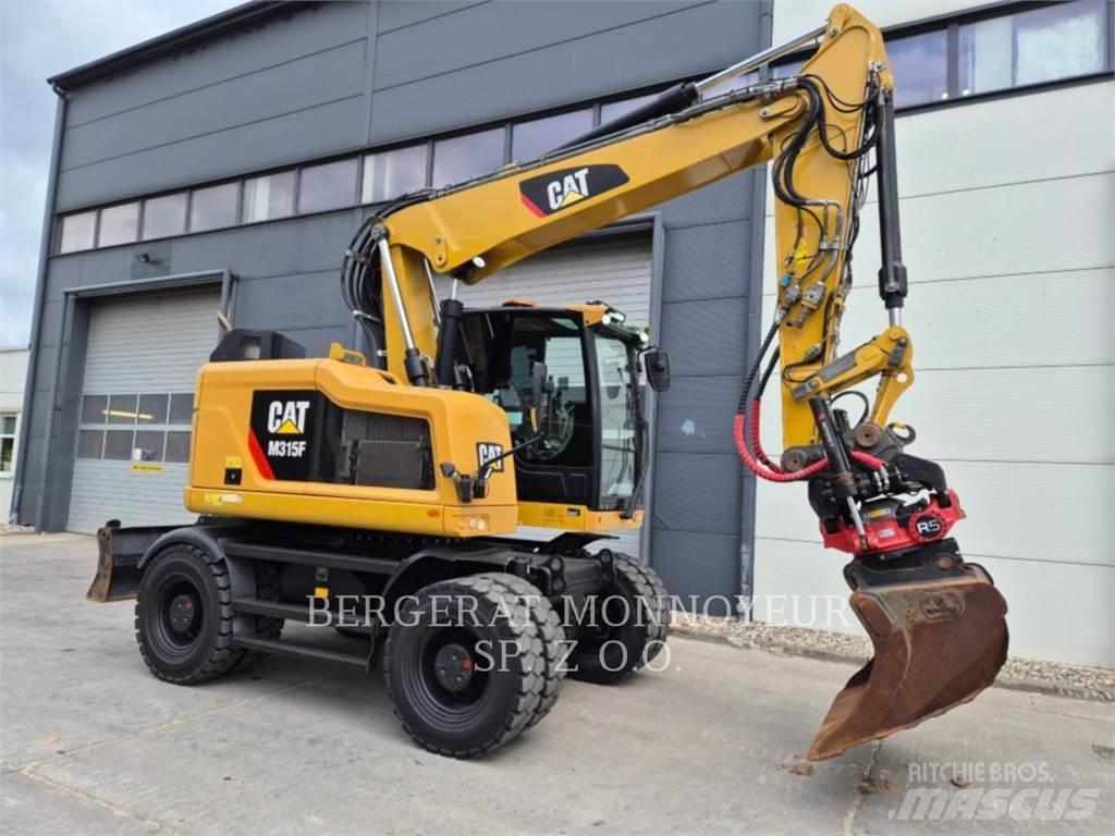 CAT M315F Ratasekskavaatorid