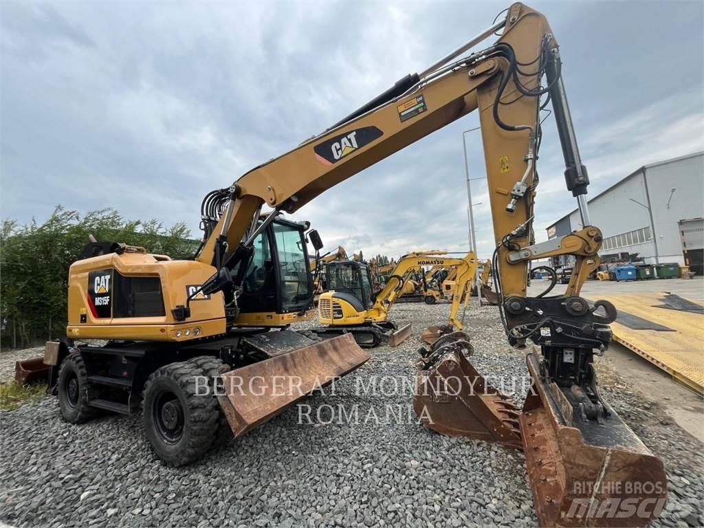 CAT M315F Ratasekskavaatorid