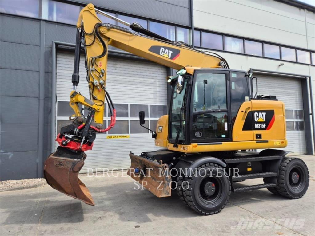 CAT M315F Ratasekskavaatorid
