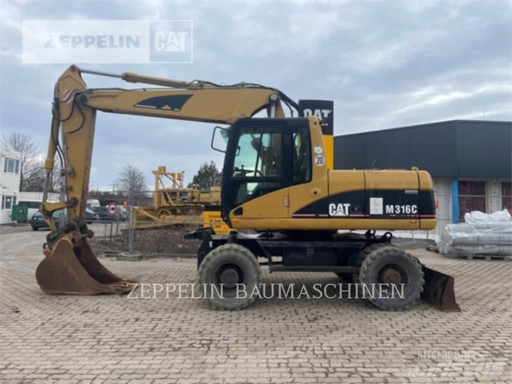 CAT M316C Ratasekskavaatorid