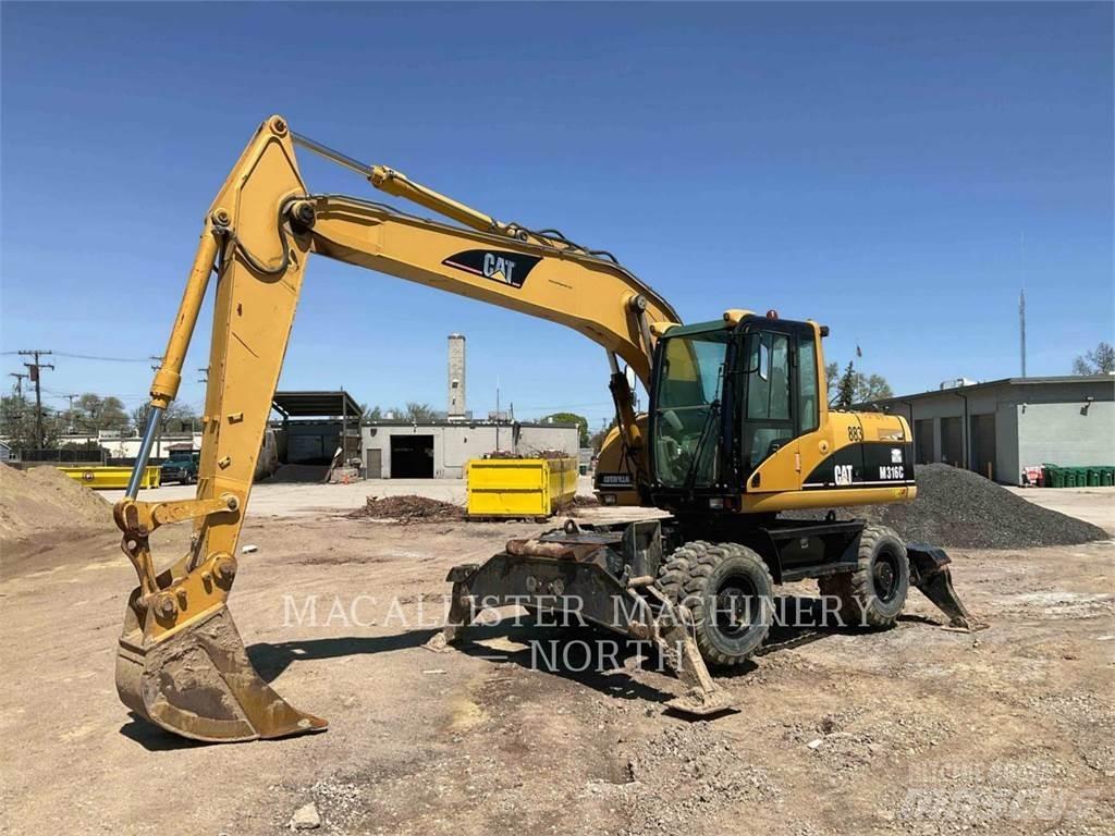 CAT M316C H Ratasekskavaatorid