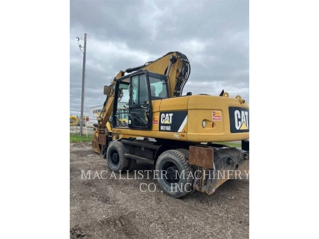 CAT M316D Ratasekskavaatorid
