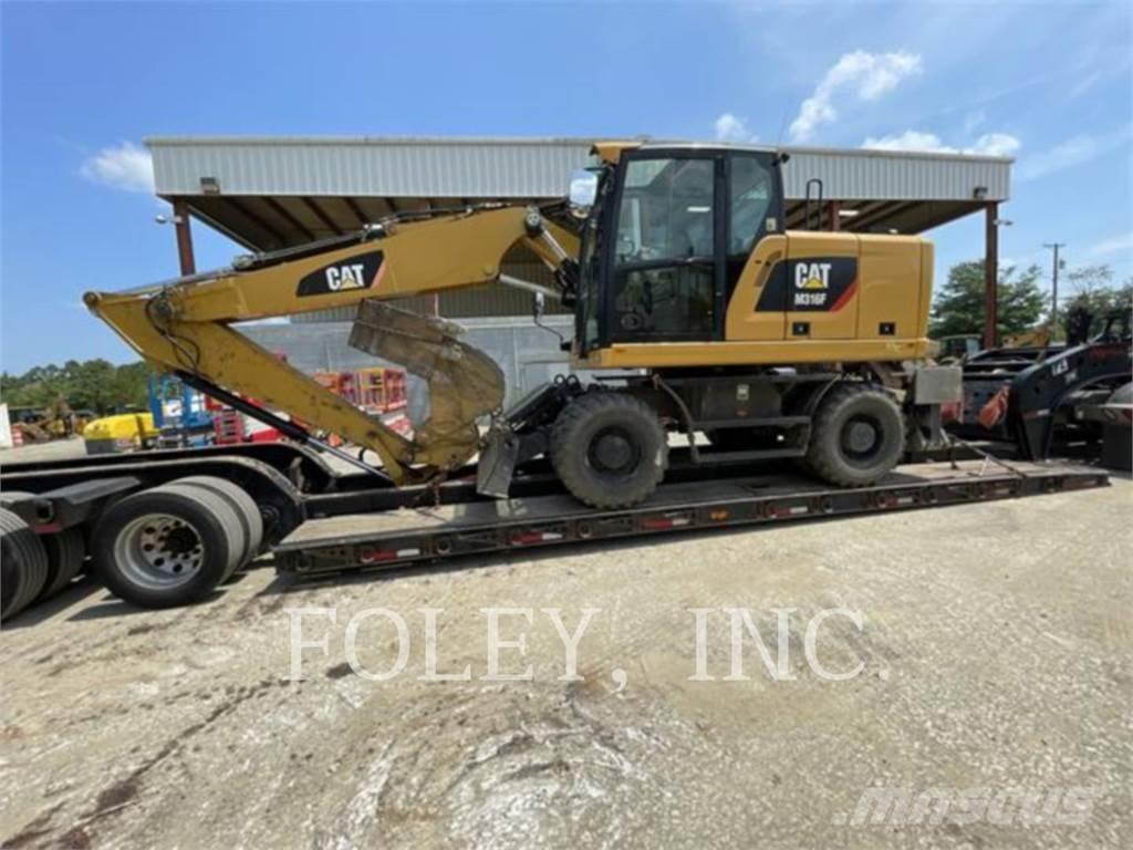CAT M316F Ratasekskavaatorid