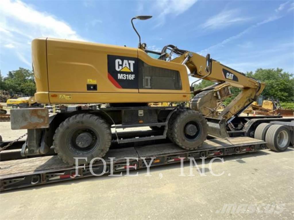 CAT M316F Ratasekskavaatorid