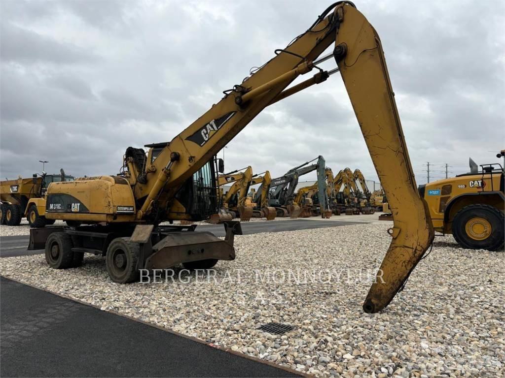 CAT M318C Ratasekskavaatorid