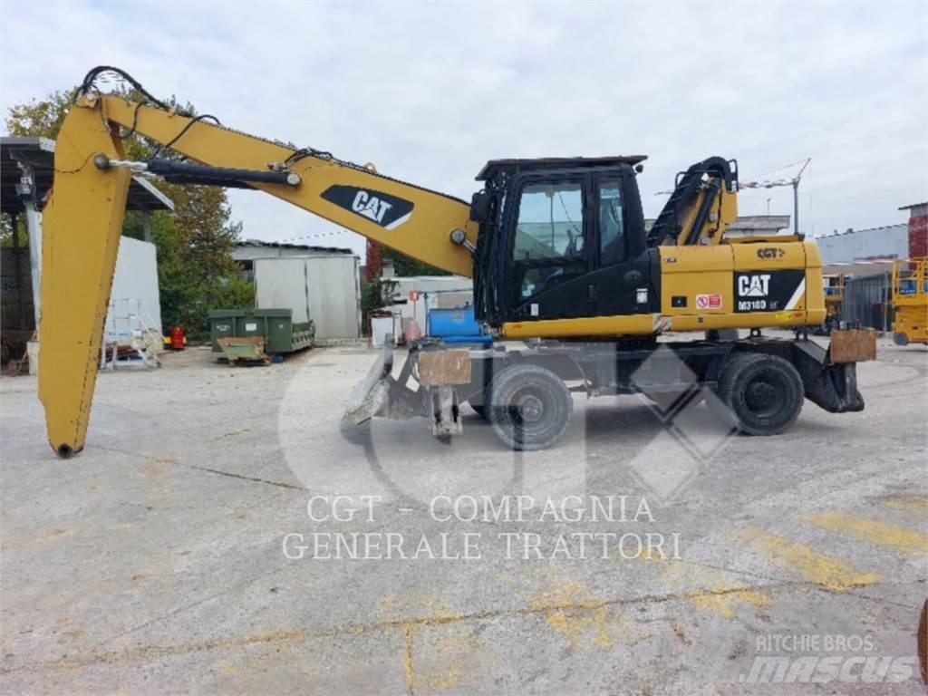 CAT M318D MH Ratasekskavaatorid