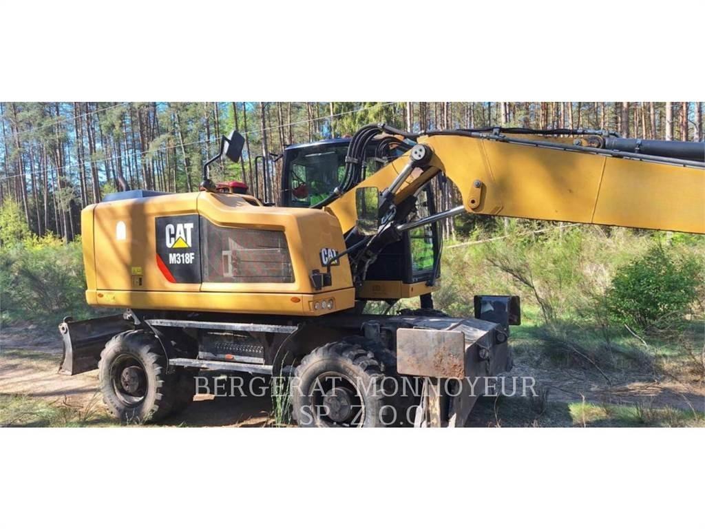 CAT M318F Ratasekskavaatorid