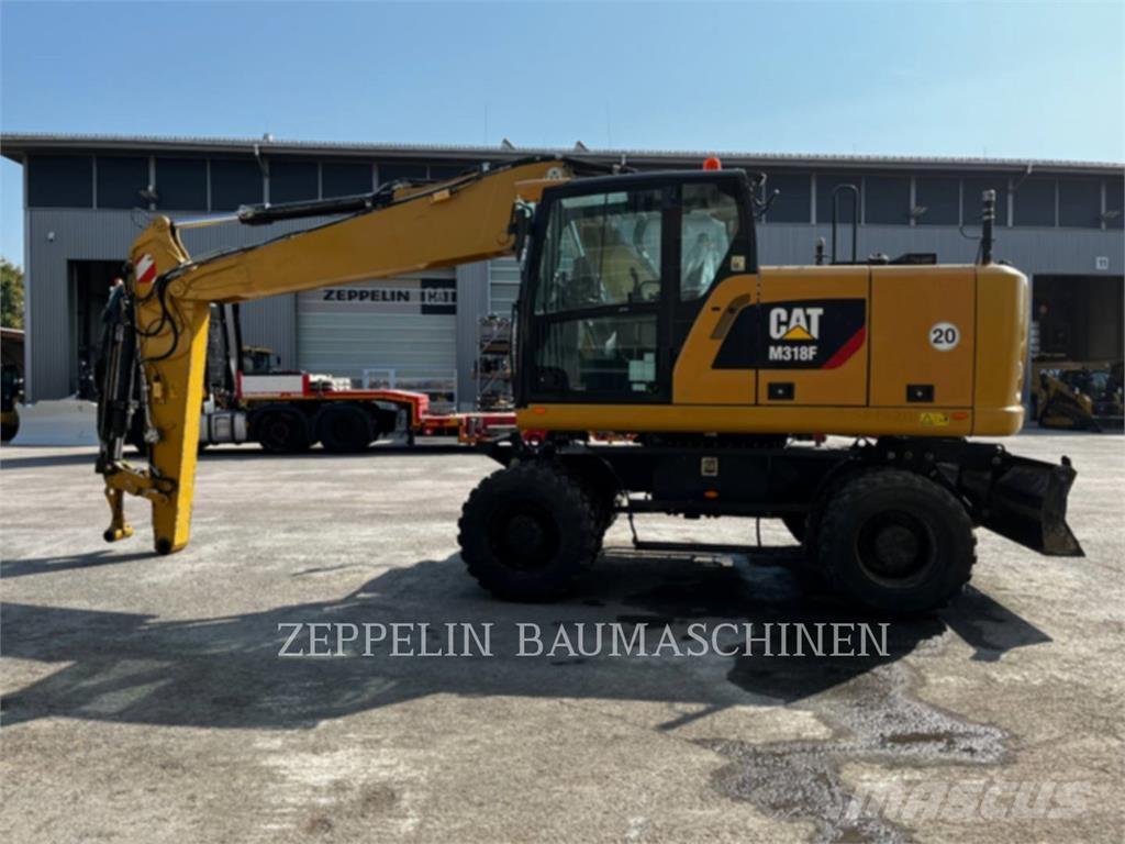 CAT M318F Ratasekskavaatorid