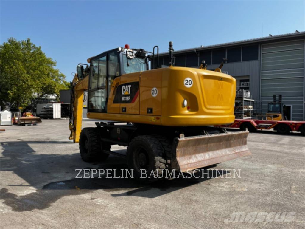 CAT M318F Ratasekskavaatorid