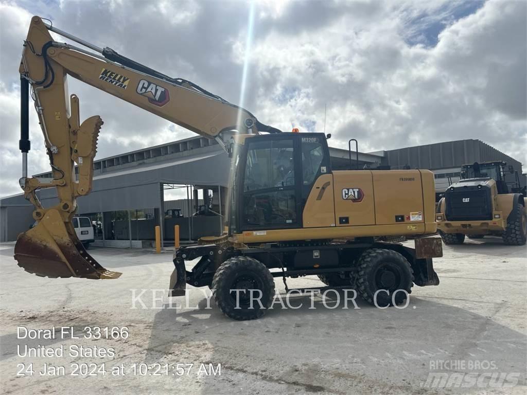 CAT M320 F Ratasekskavaatorid