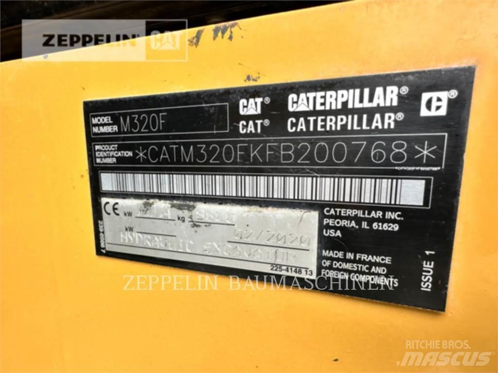 CAT M320F Ratasekskavaatorid
