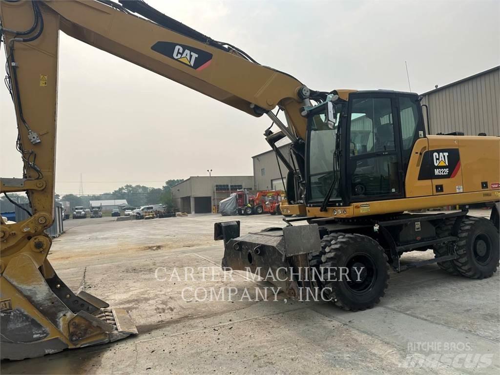 CAT M322F Ratasekskavaatorid