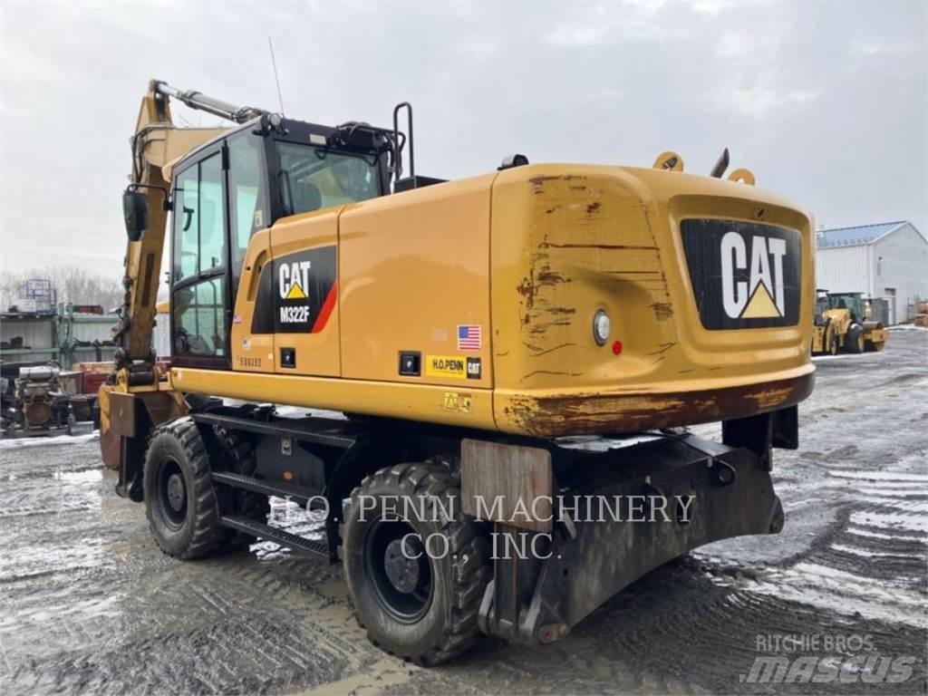 CAT M322F Ratasekskavaatorid