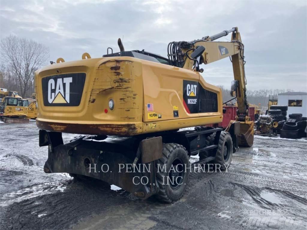 CAT M322F Ratasekskavaatorid