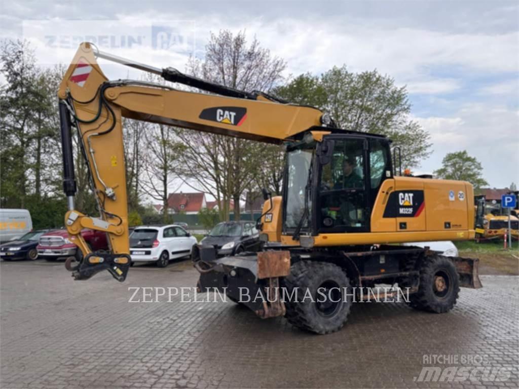 CAT M322F Ratasekskavaatorid