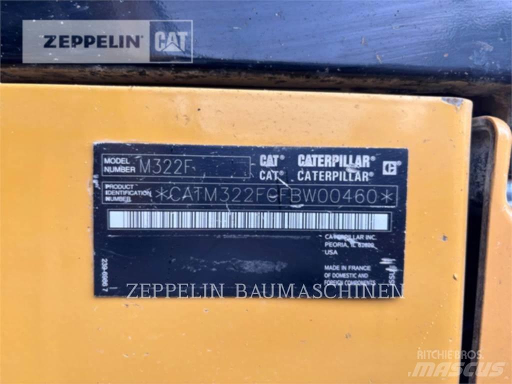 CAT M322F Ratasekskavaatorid