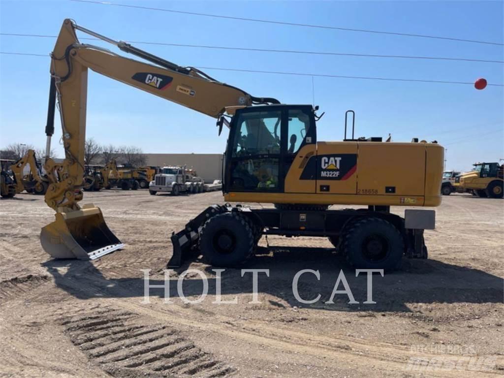 CAT M322F Ratasekskavaatorid