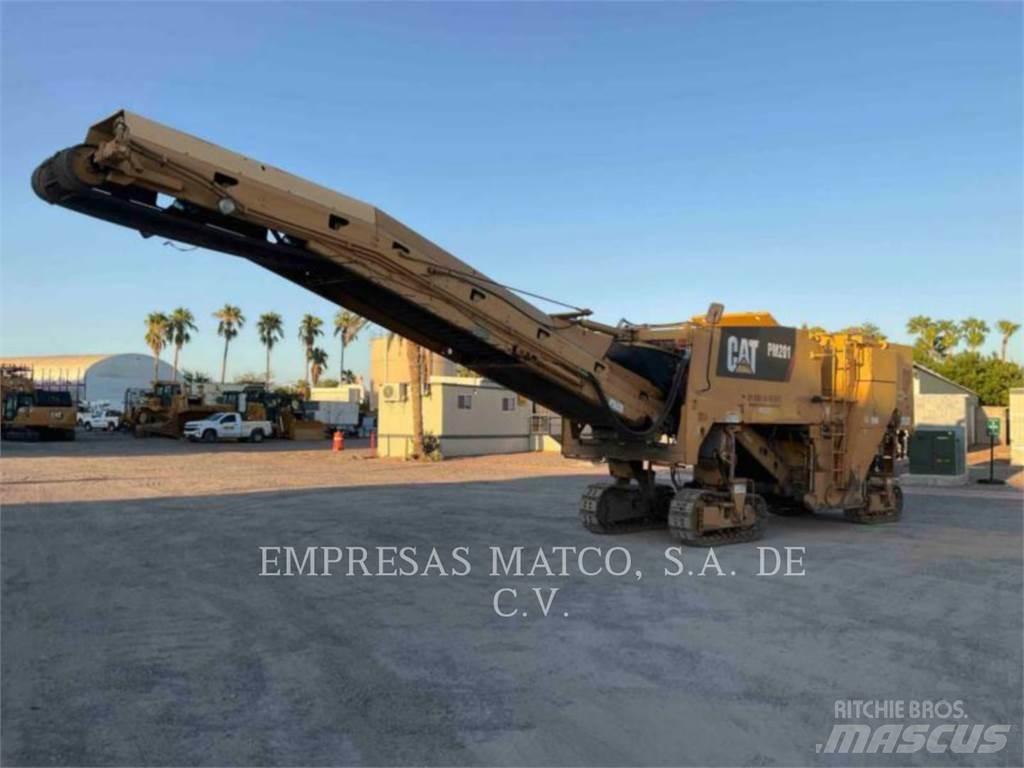 CAT PM-201 Asfaldi külmfreesimise masinad