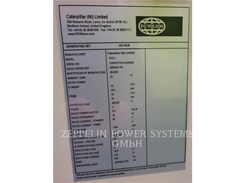 CAT PPO P33-3 Muud generaatorid