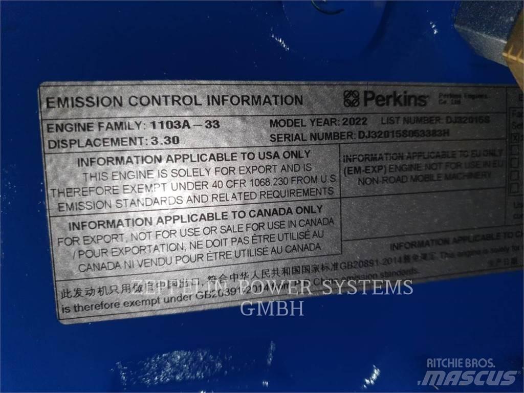 CAT PPO P33-3 Muud generaatorid