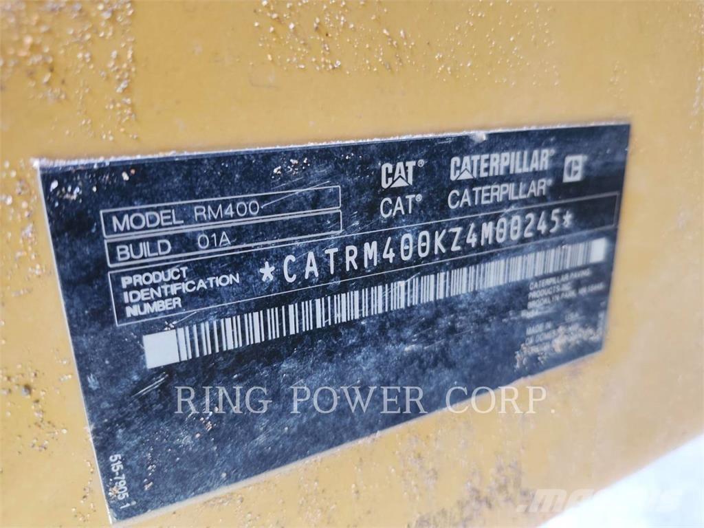 CAT RM400 Asfaldi taaskasutuse masinad