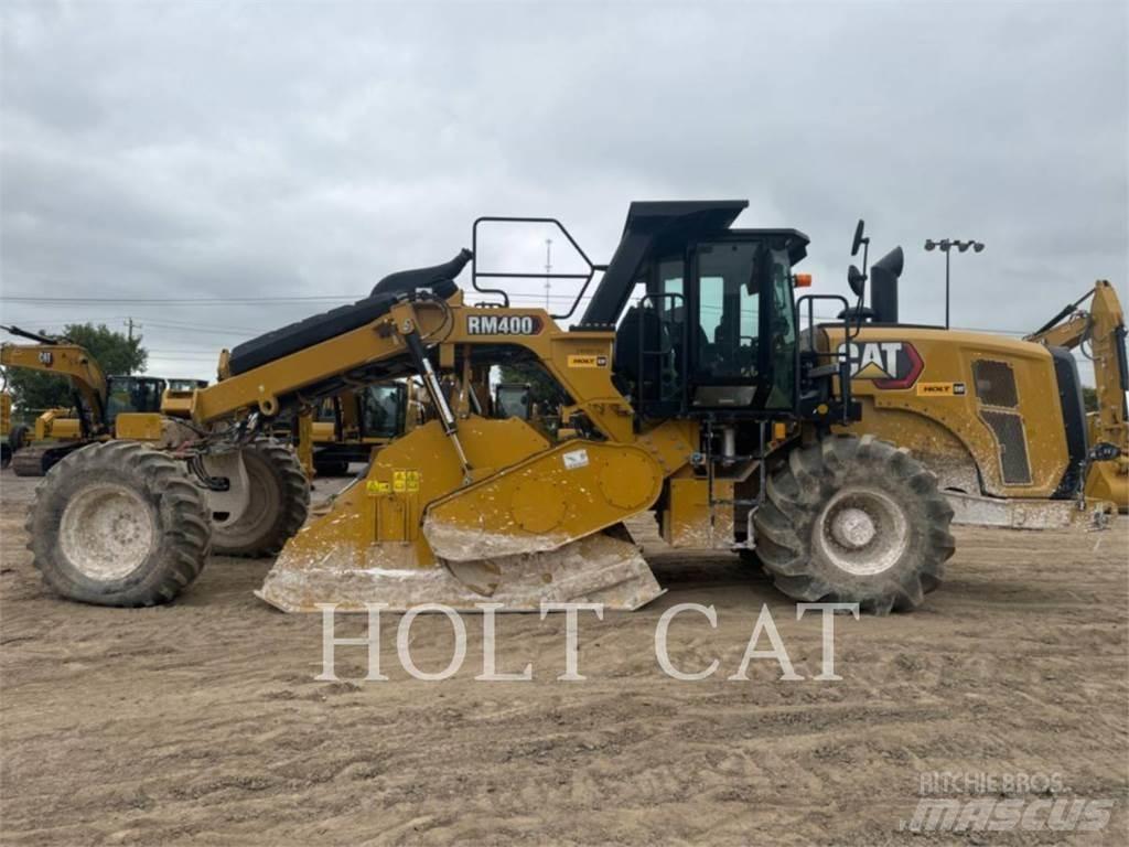 CAT RM400 CAB Asfaldi taaskasutuse masinad