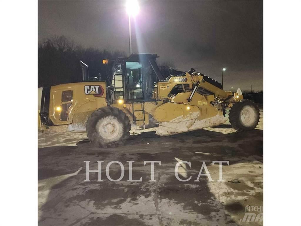 CAT RM400 CAB Asfaldi taaskasutuse masinad