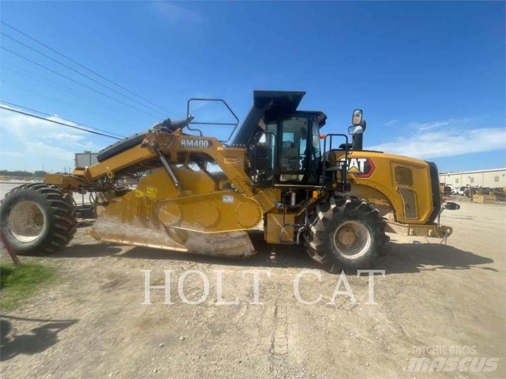 CAT RM400 CAB Asfaldi taaskasutuse masinad