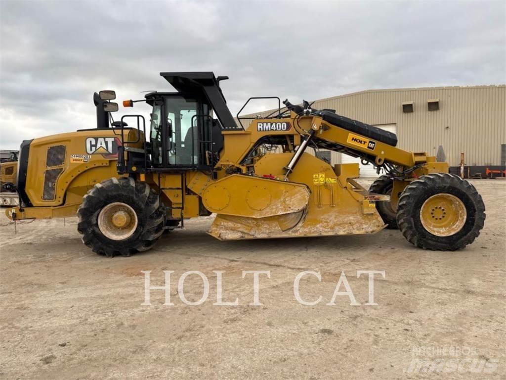 CAT RM400 CAB Asfaldi taaskasutuse masinad