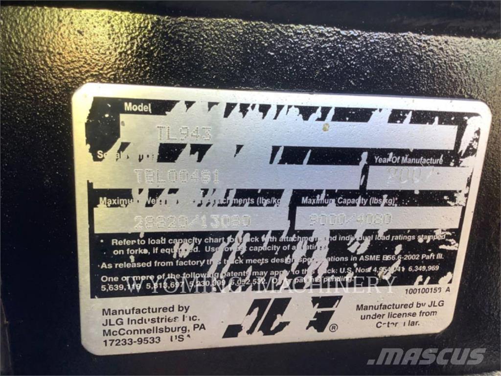 CAT TL943C Teleskooplaadurid