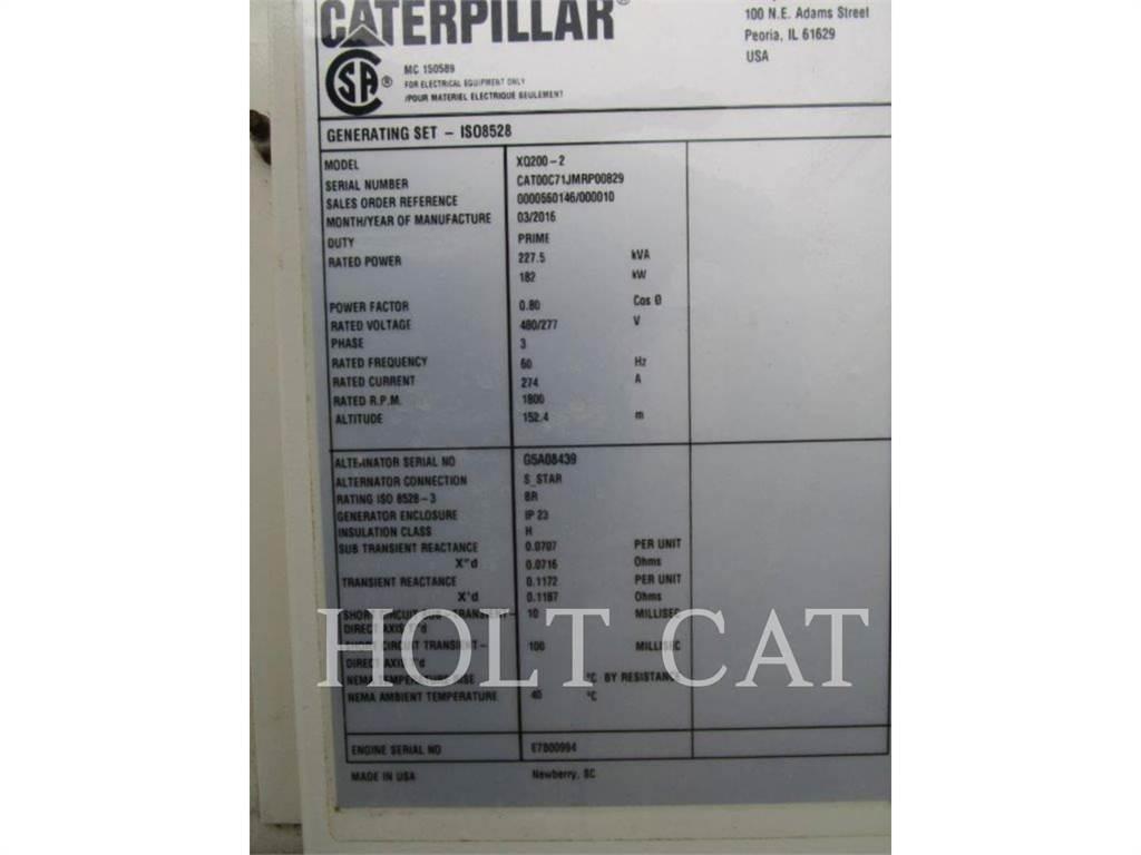CAT XQ 200 Muud generaatorid