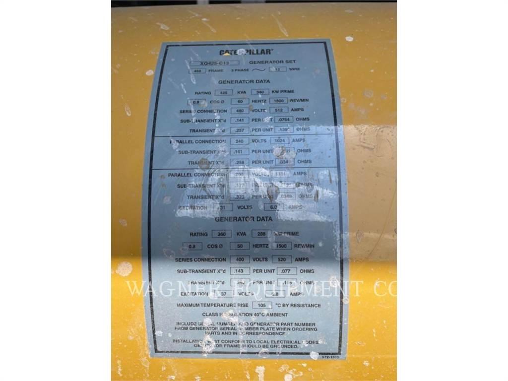 CAT XQ 425 Muud generaatorid