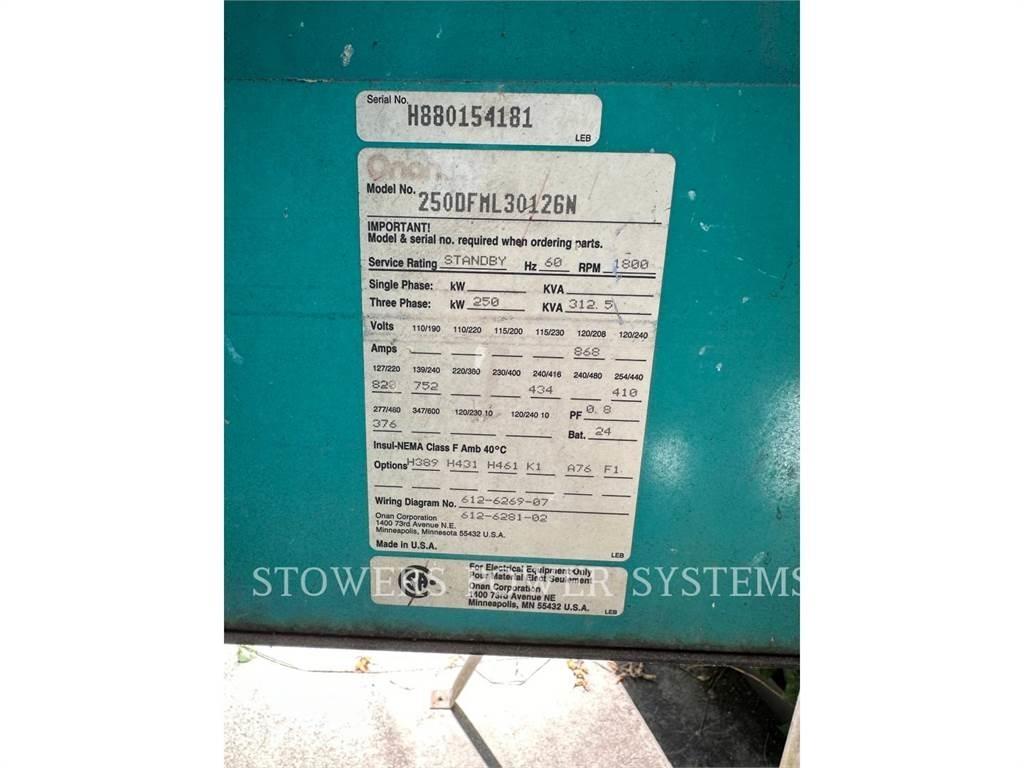 Cummins 250DFML Diiselgeneraatorid