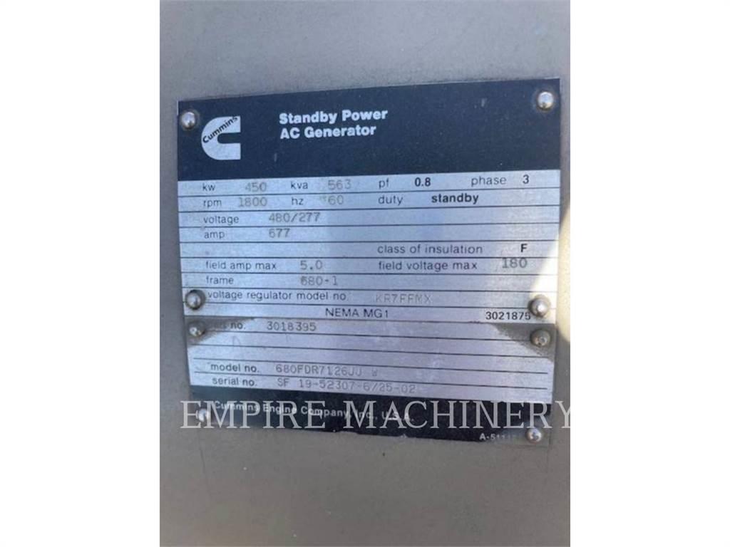 Cummins KTTA19G3 Diiselgeneraatorid