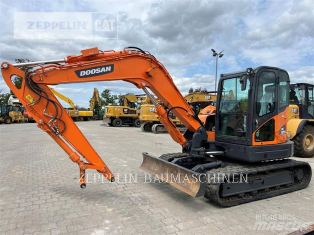 Doosan DX85R-3 Roomikekskavaatorid