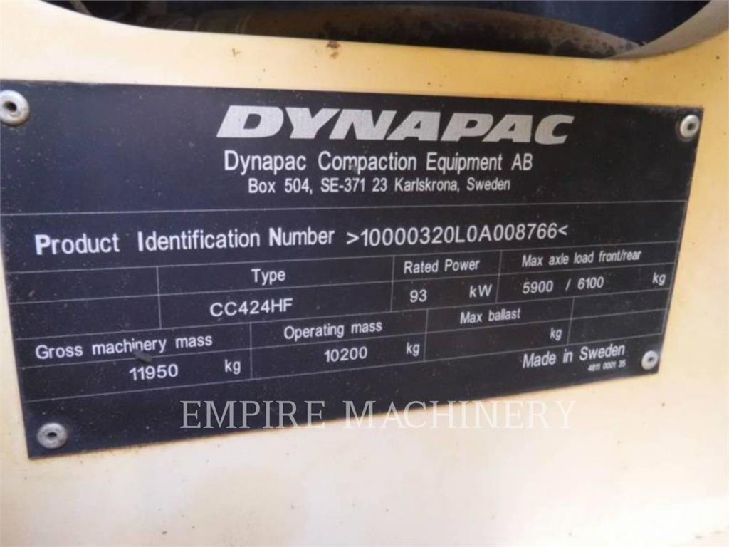 Dynapac CC424HF Tandemrullid