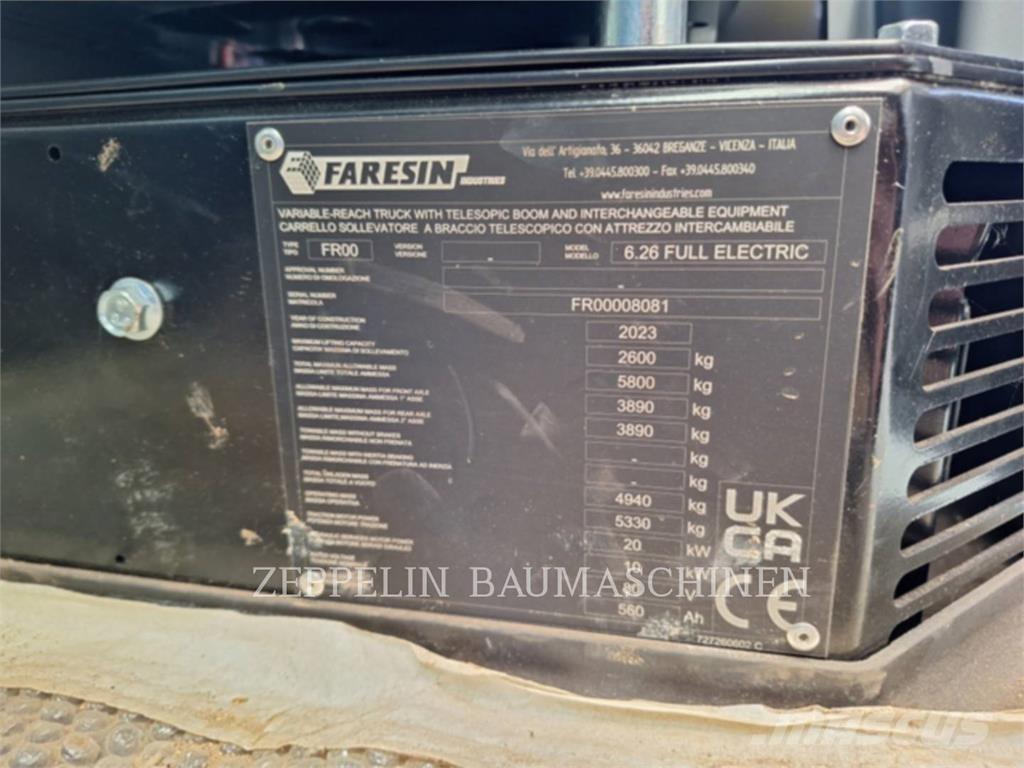 Faresin 6.26E Teleskooplaadurid