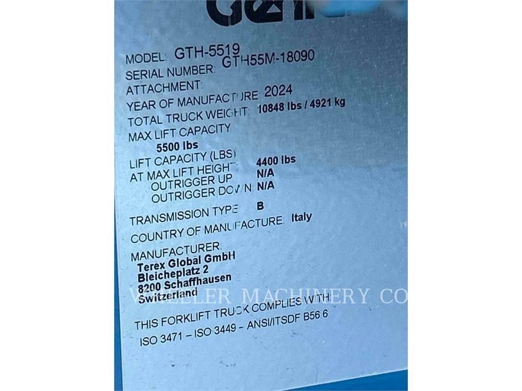 Genie GTH-5519 Teleskooplaadurid